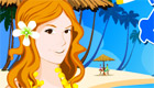  cuisine : Une serveuse sur la plage