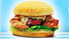 jeux de cuisine: Cuisine des hamburgers au poulet