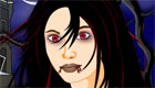 habillage : Une fille vampire