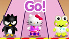 Une course avec Hello kitty