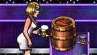  cuisine : Une fille barmaid en discothèque