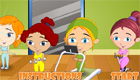 surprises : Les filles font du sport