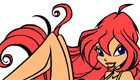 stars : Coloriage avec les Winx !